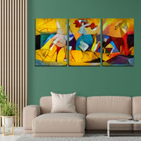 Abstract Modern Art Premium Bedroom Wall Painting