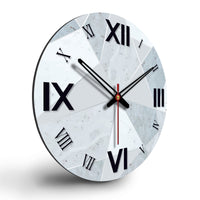 Abstract Pattern Wooden Wall Clock