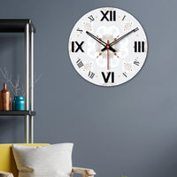 Decorative Pattern Wooden Wall Clock