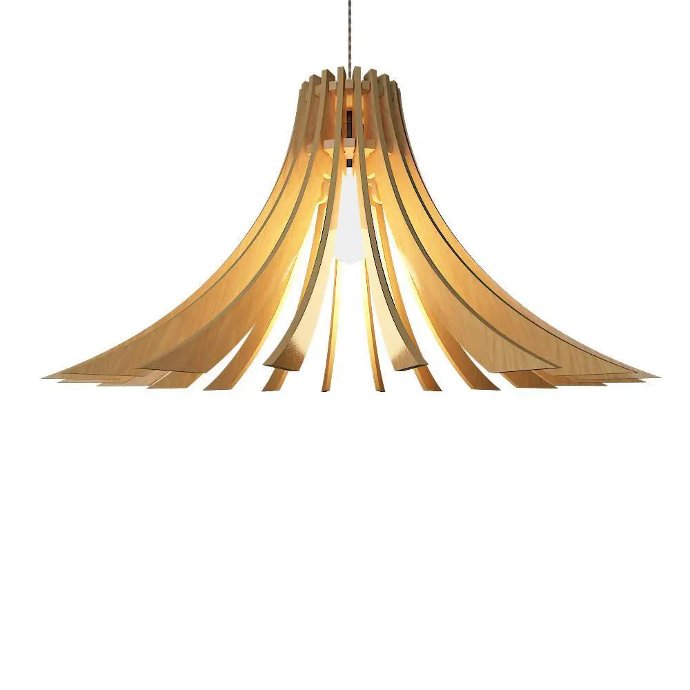 Modern Stylish Design Wooden Ceiling Lamp Light For Home Decoration, Living Room
