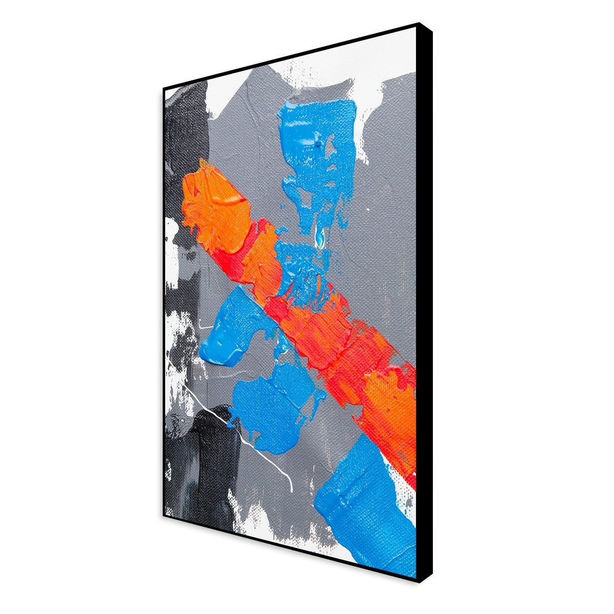 Modern Abstract Art Floating Canvas Wall Painting