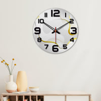 Modern Design Wooden Wall Clock