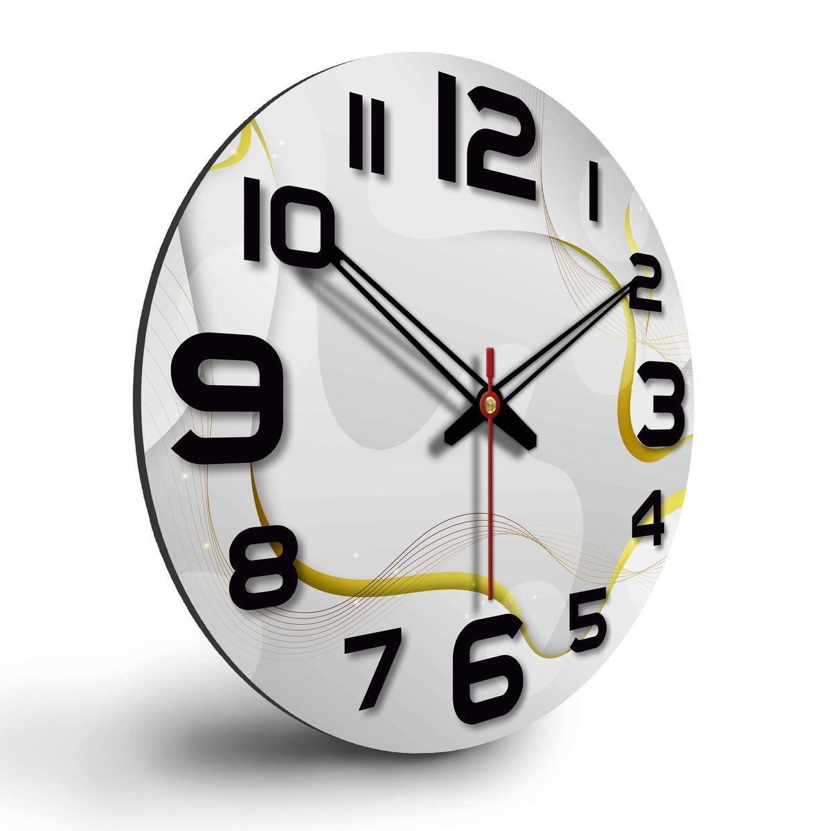 Modern Design Wooden Wall Clock