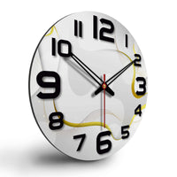 Modern Design Wooden Wall Clock
