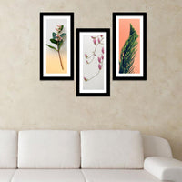 Sets of Floral and plants Frame Wall Painting