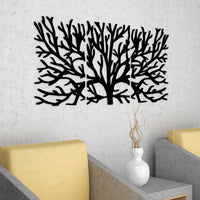 Premium Quality Wooden Wall Hanging of Beautiful Black Color Tree Branches