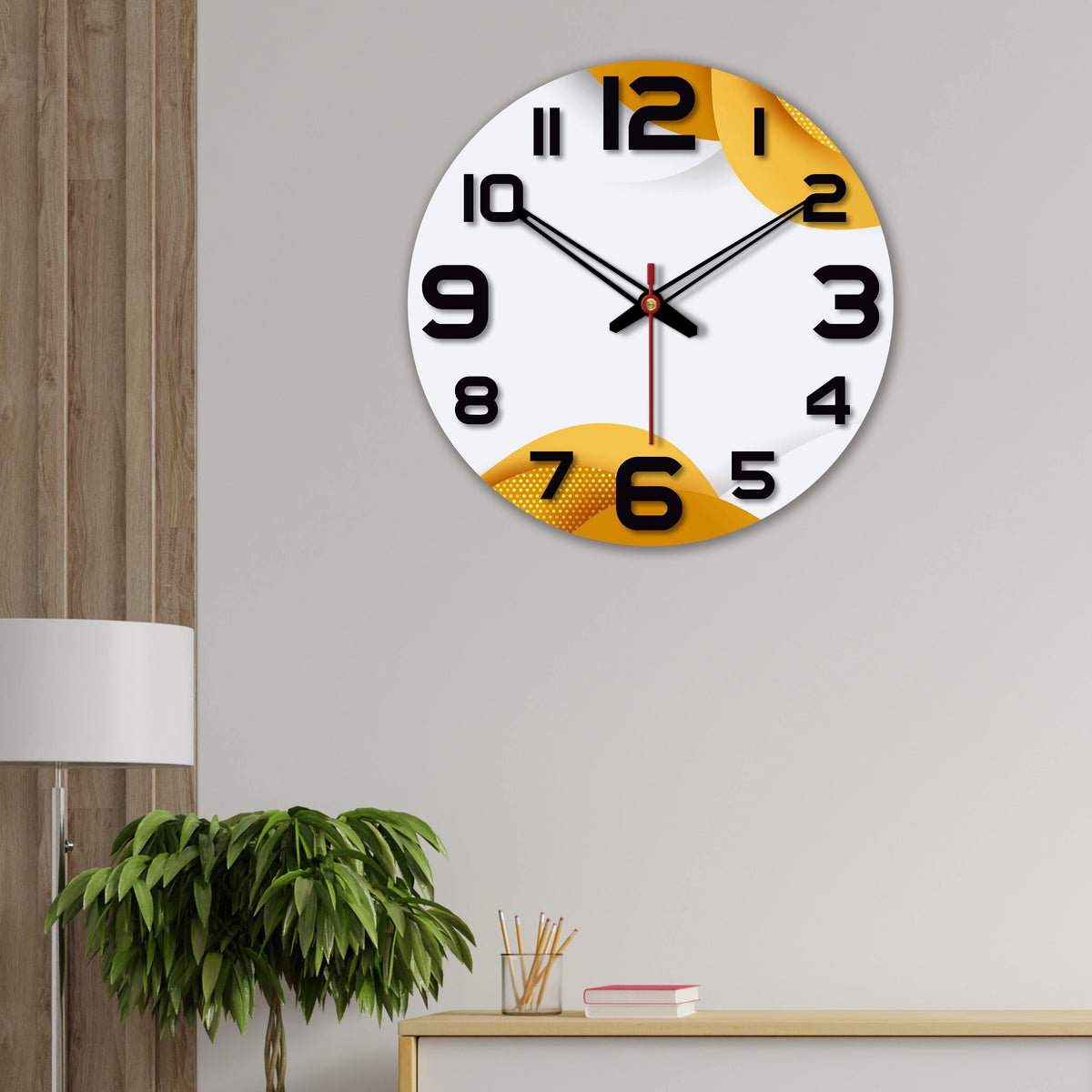 Premium Quality Wooden Wall Clock For Hall