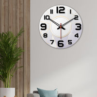 Unique Design Wooden Wall Clock For Living Room