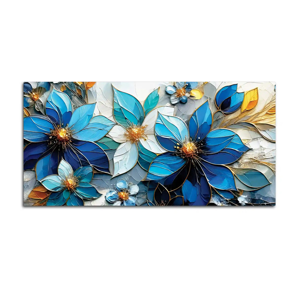 Abstract Floral Abstract Canvas Painting for Home Décor