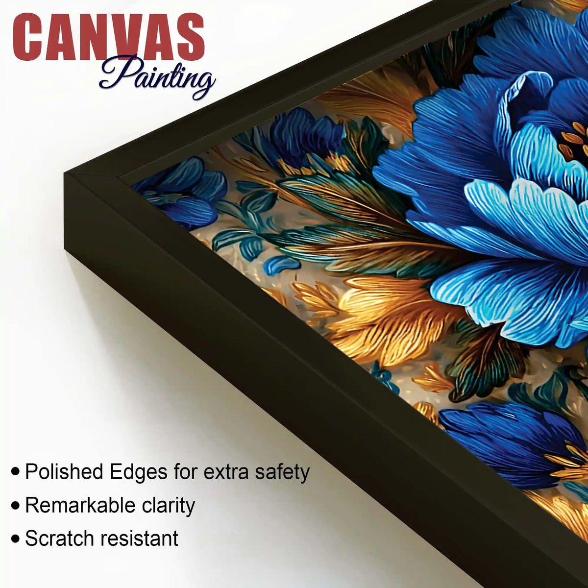 Abstract Floral Canvas Wall Art Painting for Home Styling