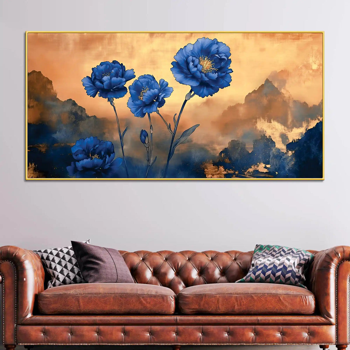 Abstract Floral Wall Art Canvas Painting