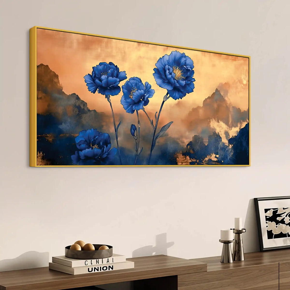 Abstract Floral Wall Art Canvas Painting