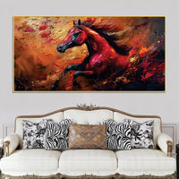 Abstract Home Décor Horse Canvas Wall Painting