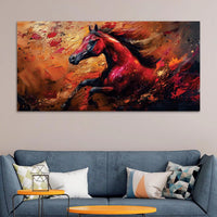 Abstract Home Décor Horse Canvas Wall Painting