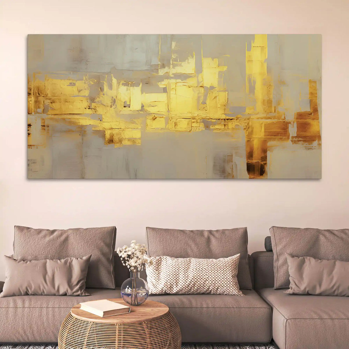 Abstract Luxury Canvas Wall Painting
