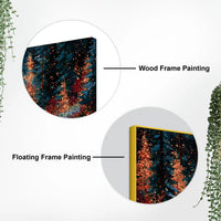 Abstract Luxury Forest Path Canvas Painting