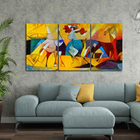 Abstract Modern Art Premium Bedroom Wall Painting