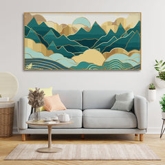 Painting with Floating Frame