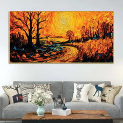 Ready To Hang (Fitted With Wood Frame)