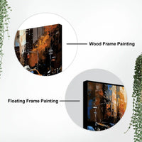Abstract New York Street Canvas Wall Art for Decoration