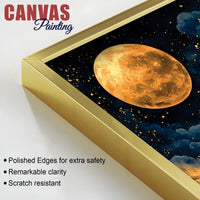 Abstract Night Wall Décor Canvas Painting