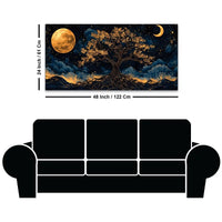 Abstract Night Wall Décor Canvas Painting