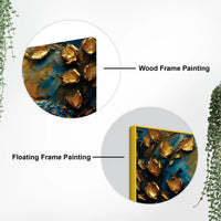 Abstract Royal Peacock Canvas Wall Art Painting