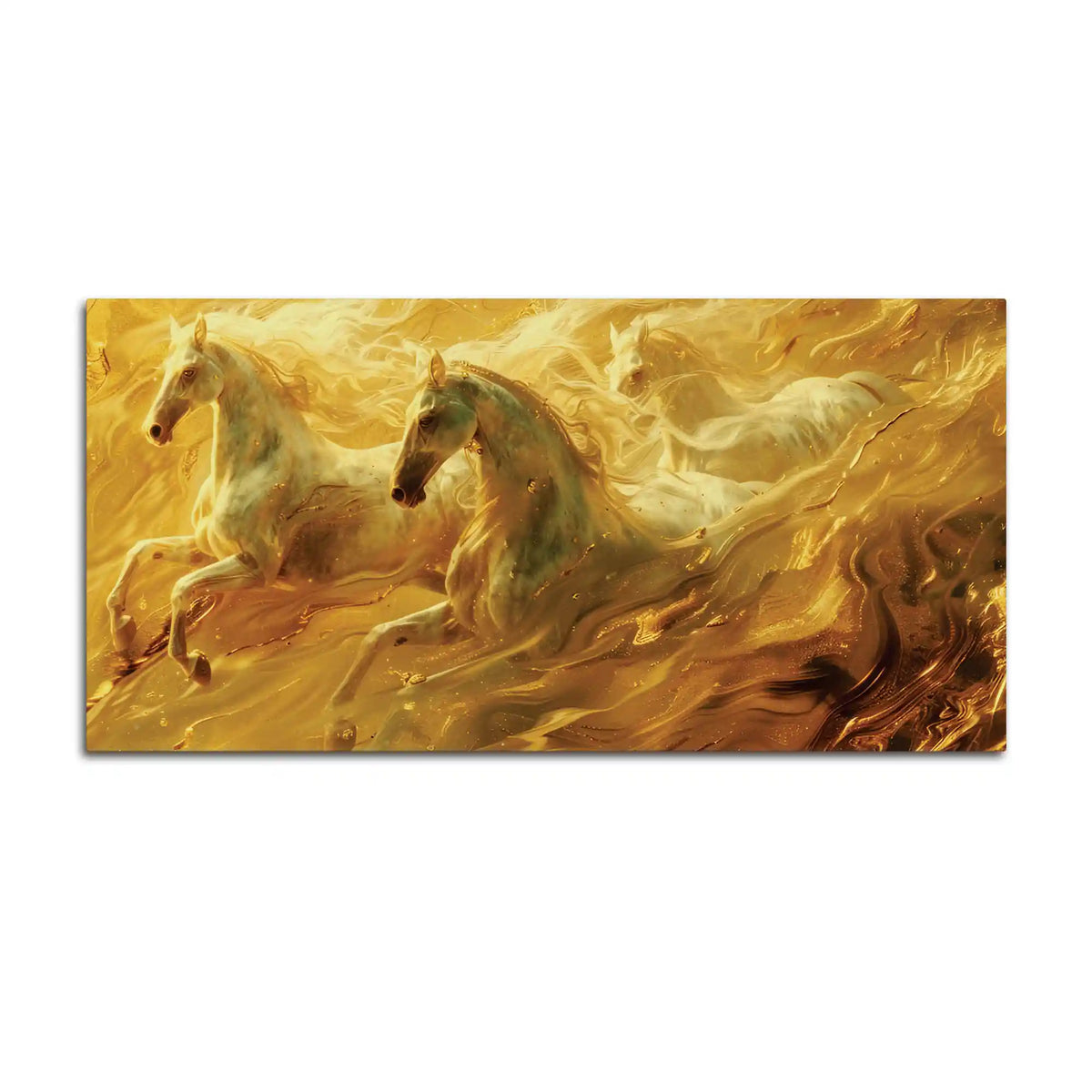 Abstract Running Horse Canvas Painting for Home Decor