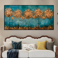 Abstract Tree Canvas Wall Art Painting for Living Room