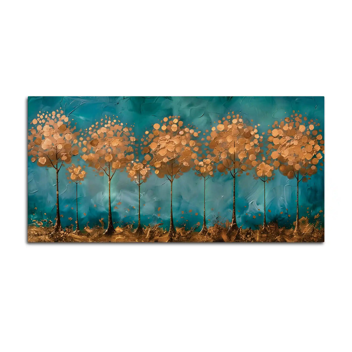 Abstract Tree Canvas Wall Art Painting for Living Room