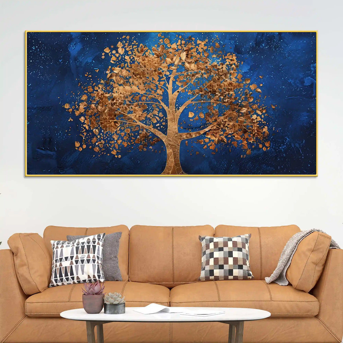 Abstract Tree Nature Wall Art Canvas Painting