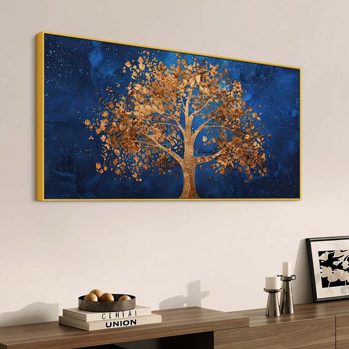 Abstract Tree Nature Wall Art Canvas Painting