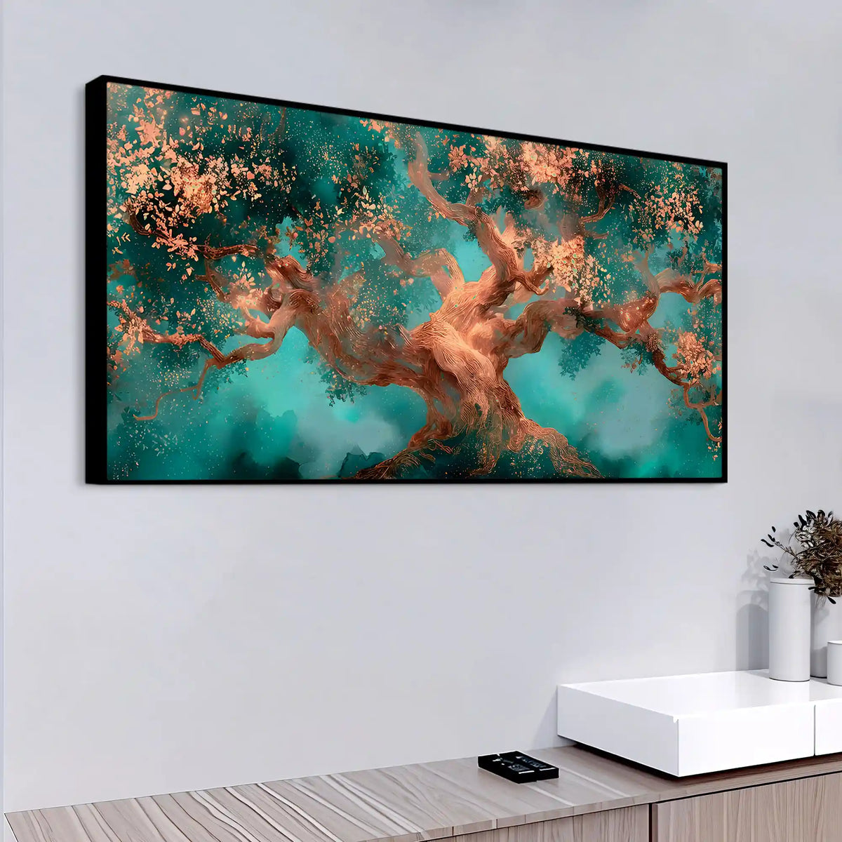 Abstract Tree of Life Wall Art Canvas Wall Painting