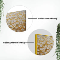 Abstract White Blossom Tree Wall Art Canvas Painting for Home Decor