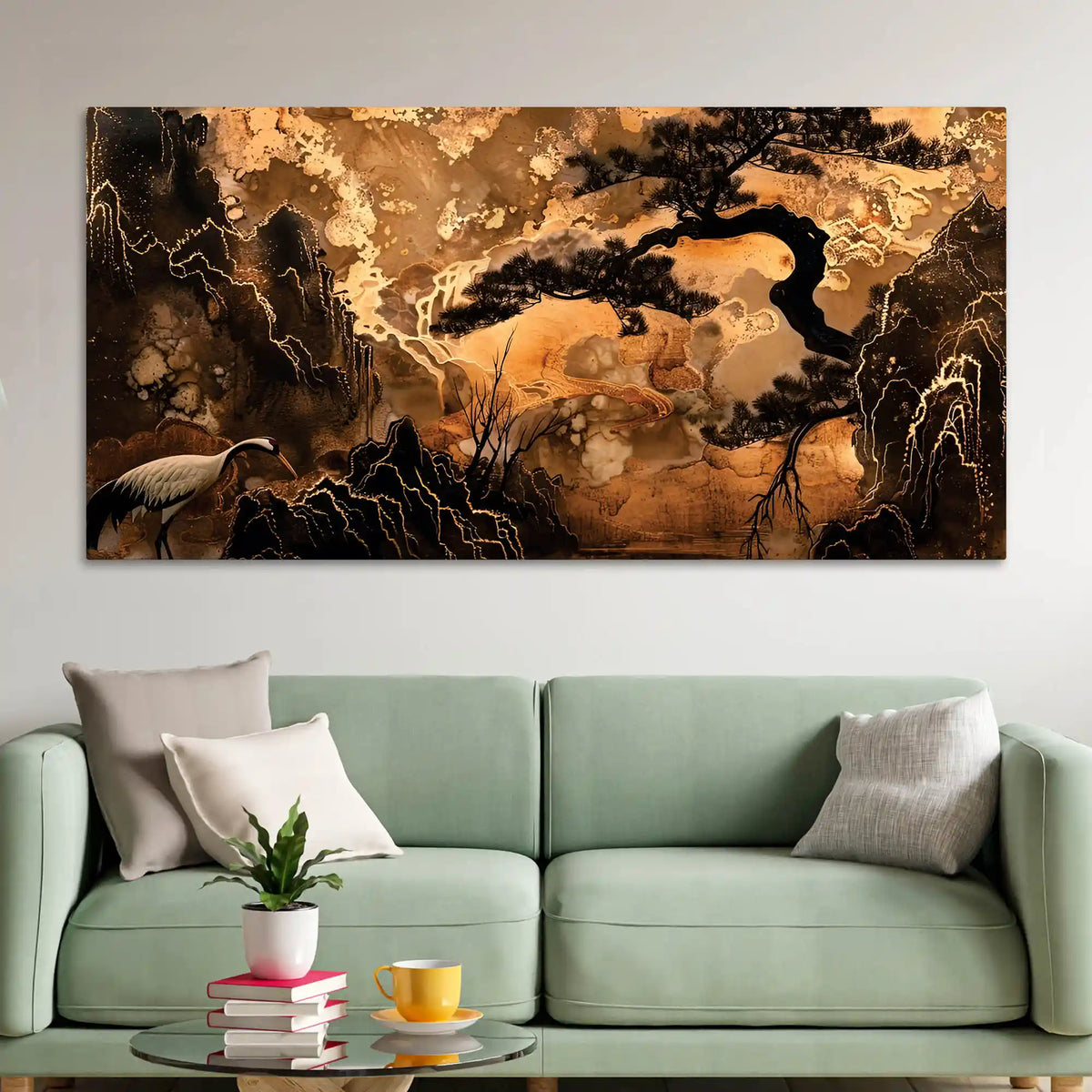 Artistic Abstract Canvas Wall Art Painting for Home Decor