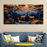 Artistic Abstract Canvas Wall Art Painting for Modern Decor