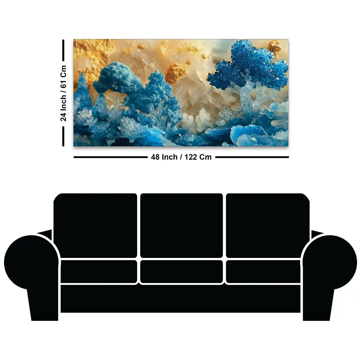 Artistic Abstract Fantasy Canvas Wall Painting