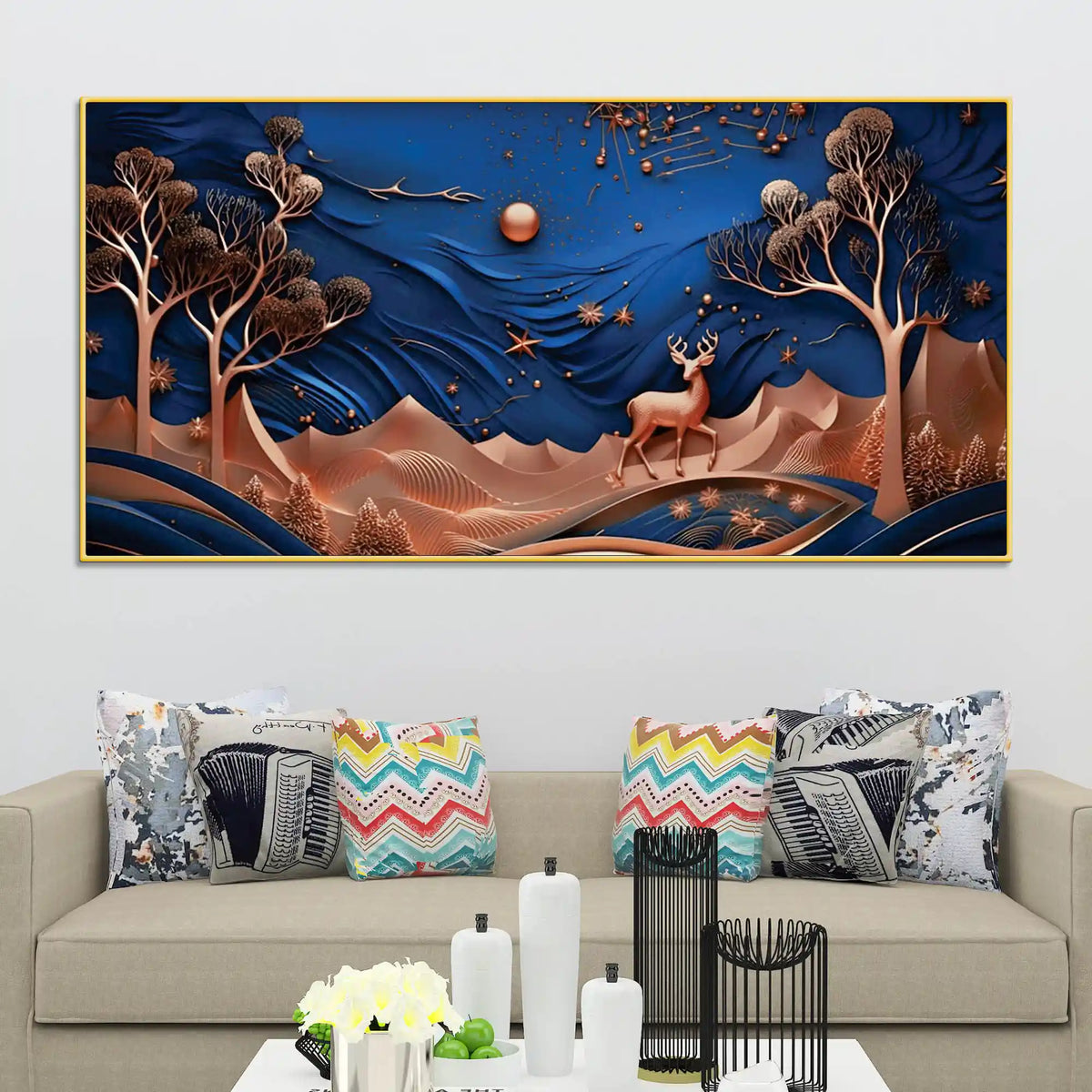 Artistic Abstract Nature Wall Art Painting