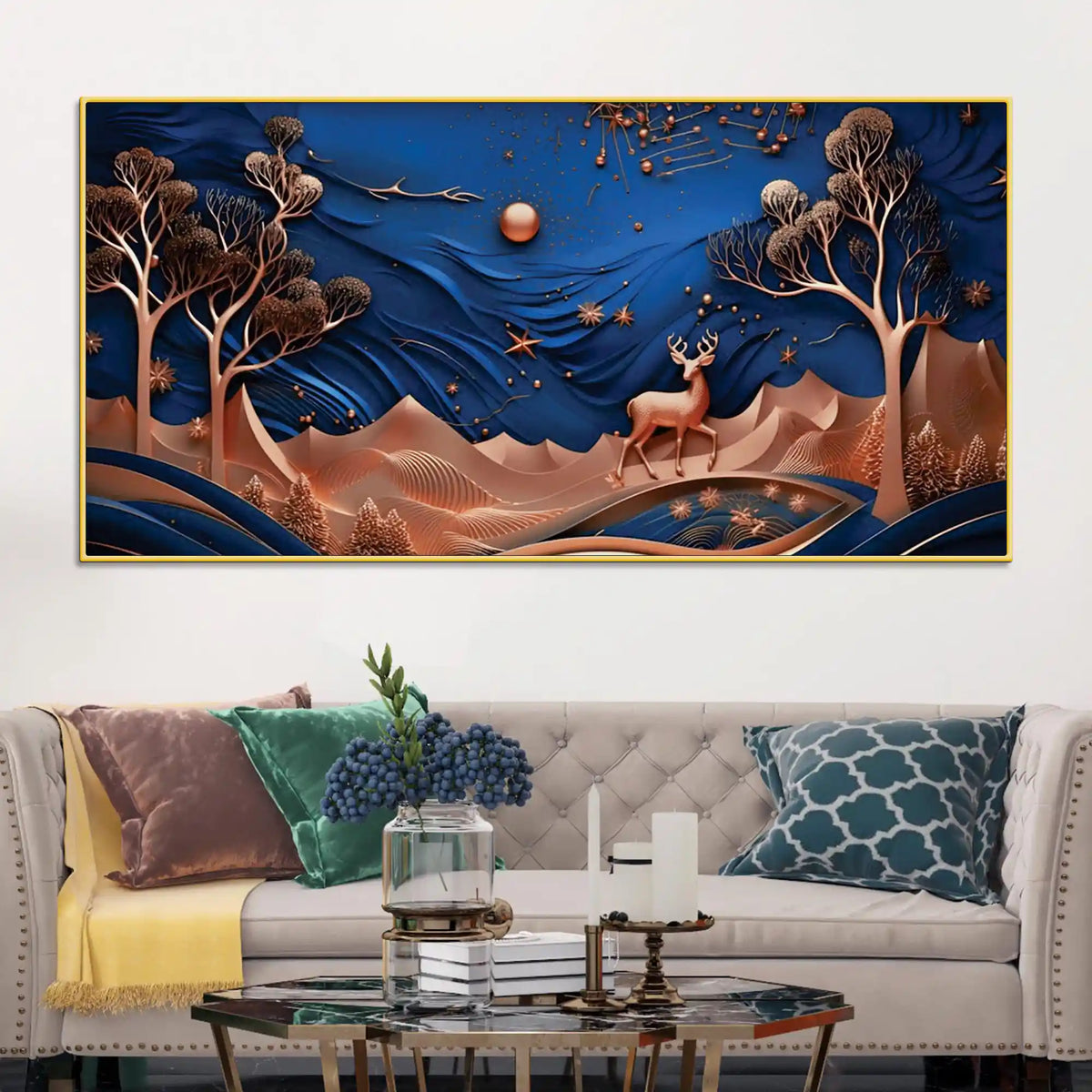 Artistic Abstract Nature Wall Art Painting