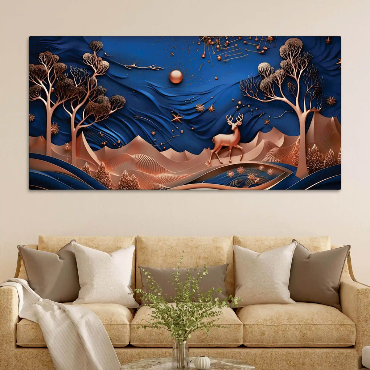 Artistic Abstract Nature Wall Art Painting