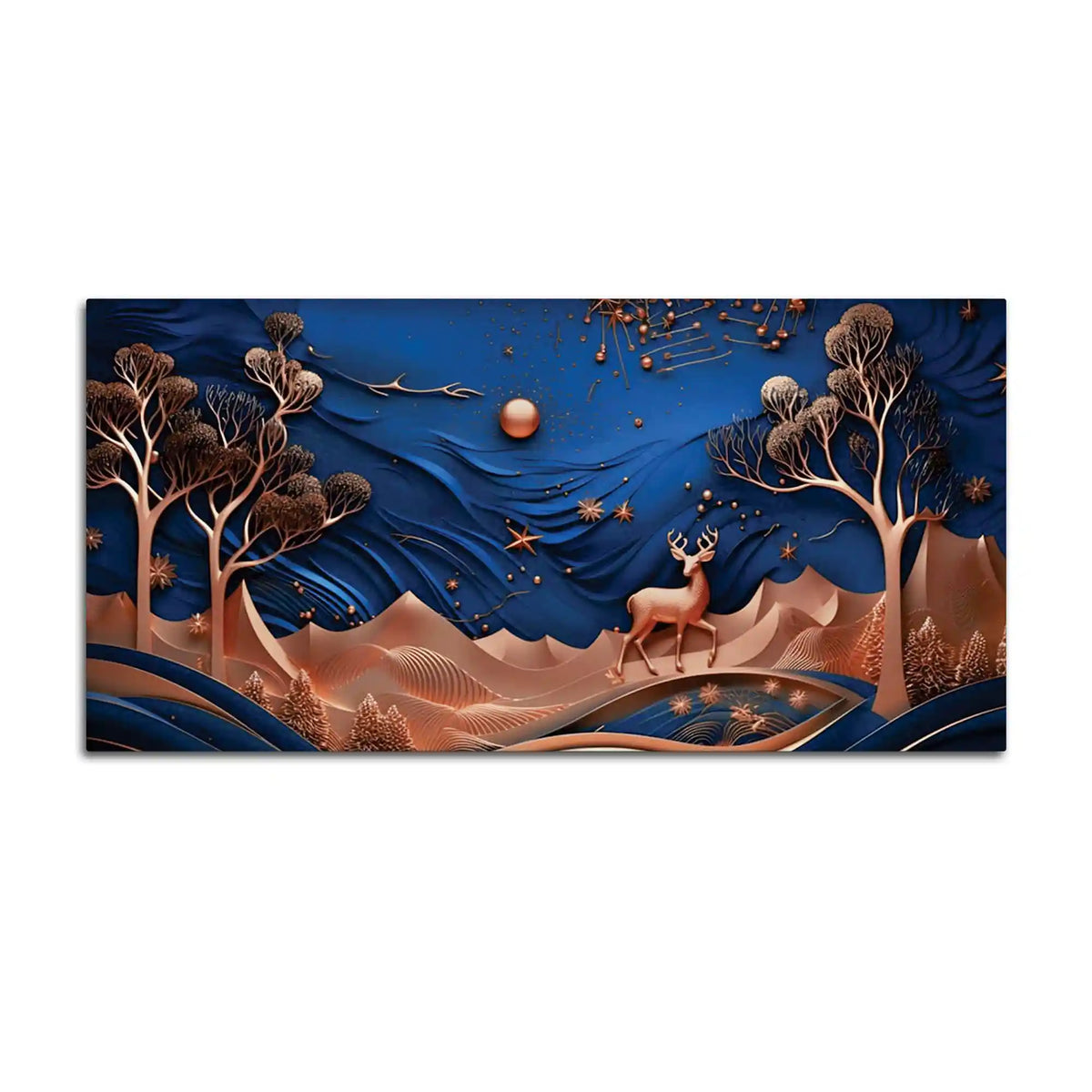 Artistic Abstract Nature Wall Art Painting