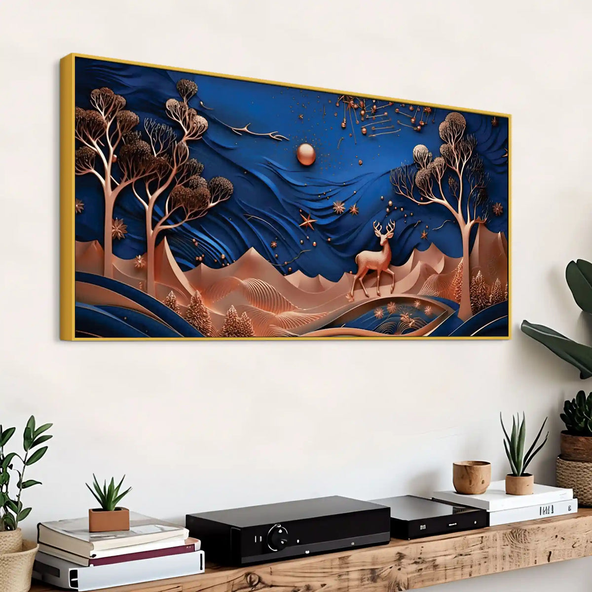 Artistic Abstract Nature Wall Art Painting