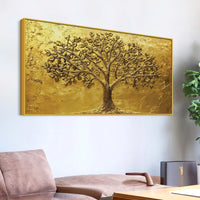 Artistic Abstract Tree of Life Canvas Wall Painting