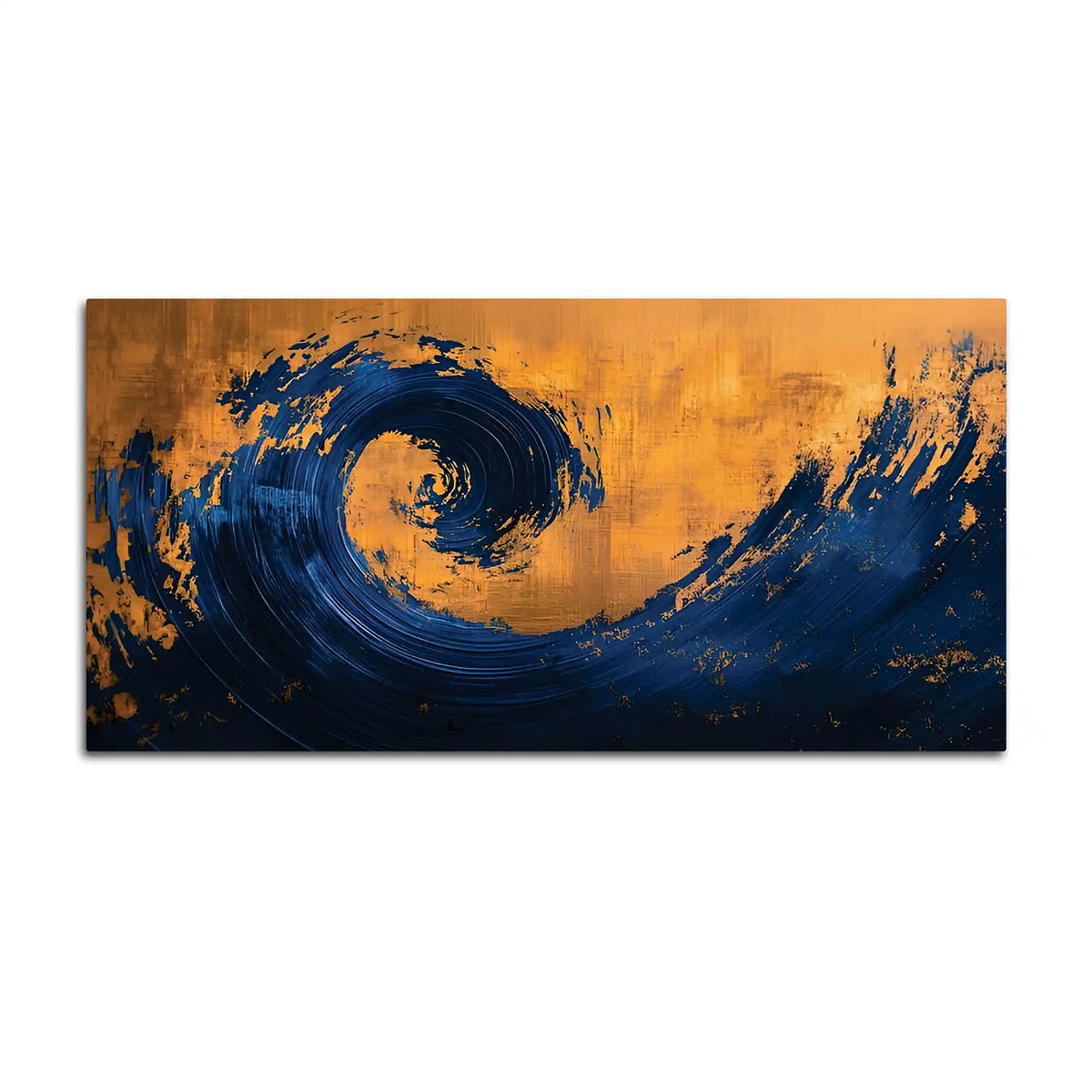 Artistic Abstract Wave Canvas Wall Painting