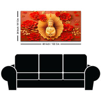 Artistic Buddha Canvas Painting for Premium Wall Decor