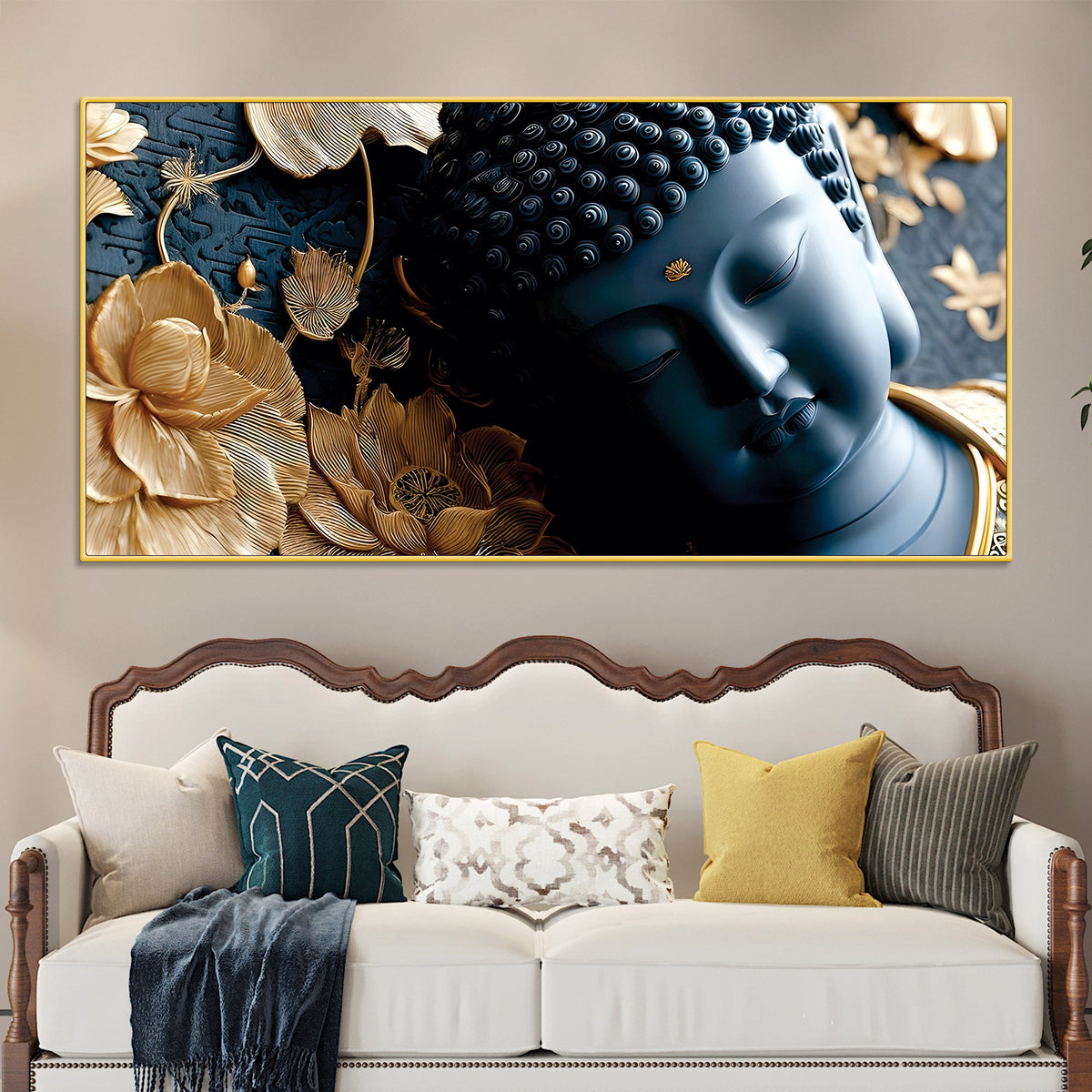 Artistic Buddha Painting for Modern Interiors