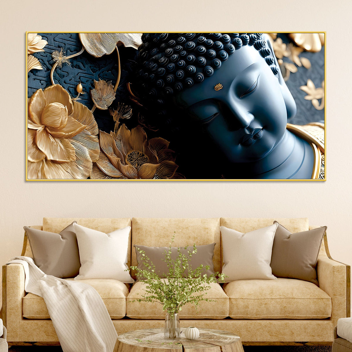 Artistic Buddha Painting for Modern Interiors