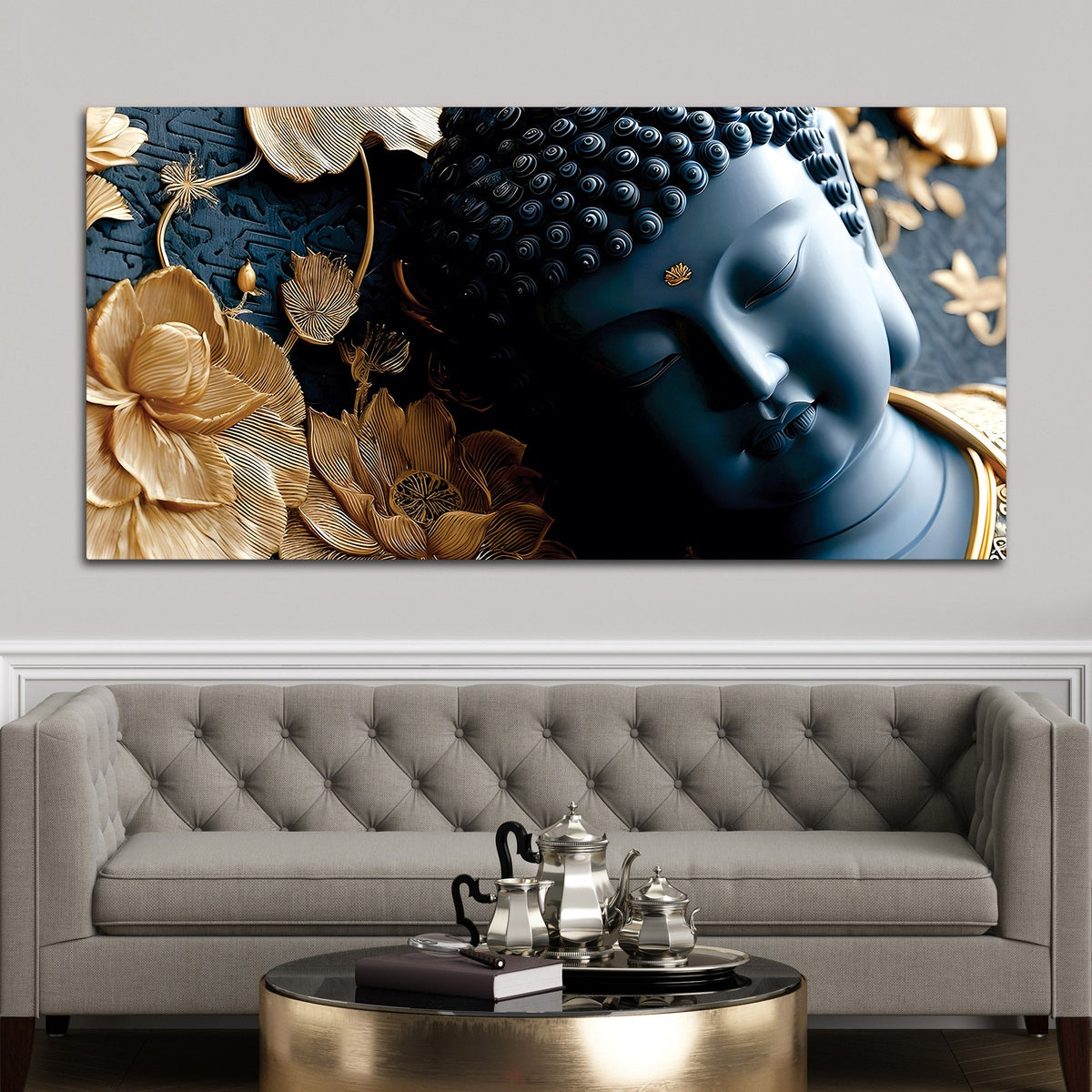 Artistic Buddha Painting for Modern Interiors