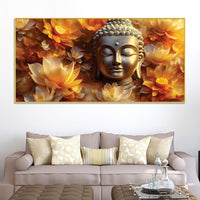 Artistic Buddha Wall Painting for Wall Décor