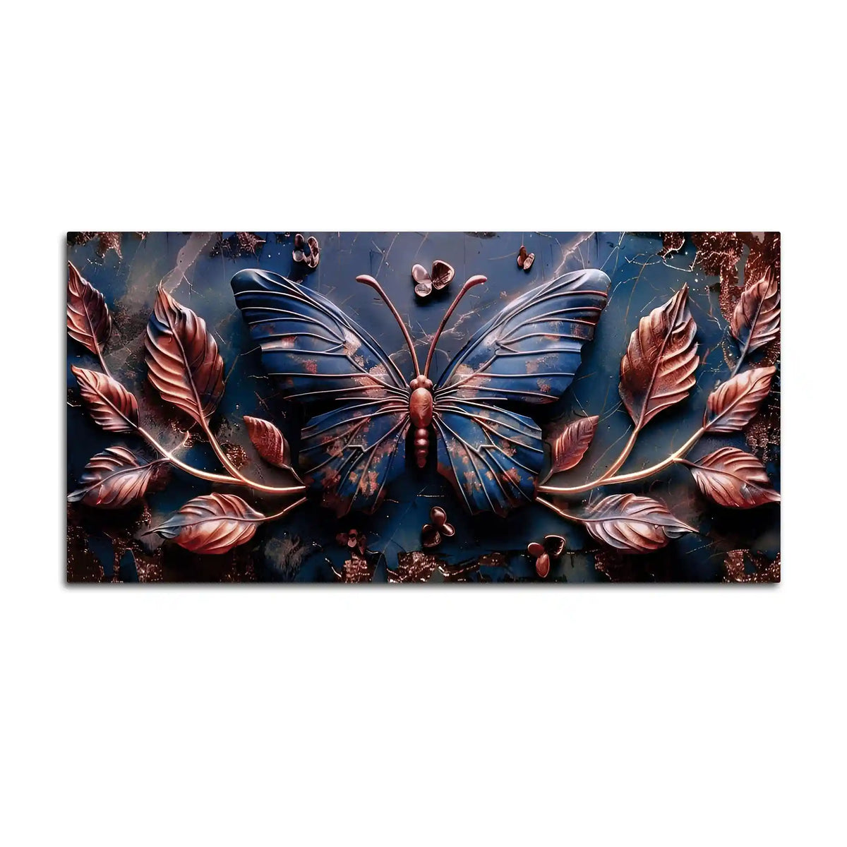 Artistic Butterfly Wall Painting for Elegant Interior Styling